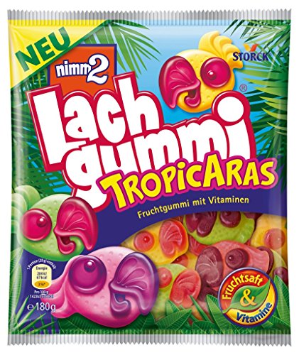 Nimm 2 - Lachgummi Tropicaras Fruchtgummi - 225g