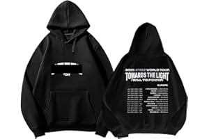 MURQ AZ Concert Towards The Light Hoodie 2025 Support Merch Sweatshirt Zipper Contton Hooded Sweatshirt Top