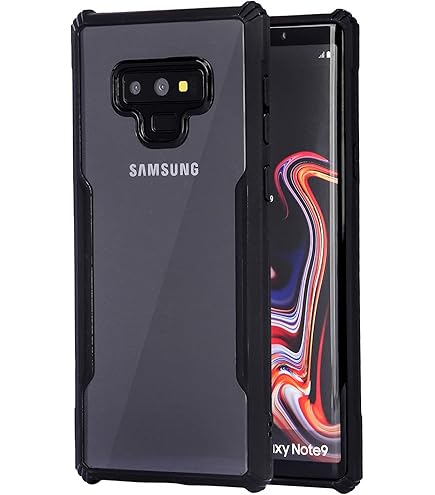 Samsung Galaxy Note 9 Transparent Wireless Charging Case - Scratch