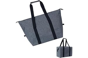 HETING-YQ 20L Kühltasche Faltbar, Picknicktasche Thermotasche mit Isolierung, Isoliertasche Cooler Bag Einkaufstasche