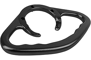 HAONEL Fuel Gas Tank Handle Motorcycle Rear Passenger Grab Bar Aluminum Replacement for Kawasaki Z750 Z750R ER-6N ER-6F ZX-6R ZX-10R Z1000 Z800 GT1400 Accessories Aftermarket Parts