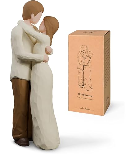 Sculpture Mains Entrelacées Dorées – Décoration Romantique Pour Couple, Cadeau D'Amour (Anniversaire, Mariage, St-Valentin)