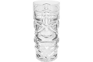 SUFE Cocktail Tiki Taza de Vidrio 450 ml,