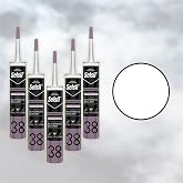 Selsil Silikonize Mastik Beyaz 500 gr (52083) (5)