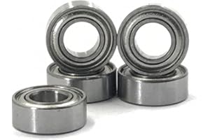 I3D Sélection - Lot de 5 roulements à billes MR128ZZ - 8x12x3.5mm