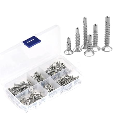New Marine LOXX Lot De 10 Pièces Supérieures + Vis à Tôle 4,2 X 10 + Clé - Fermeture Marine Robuste