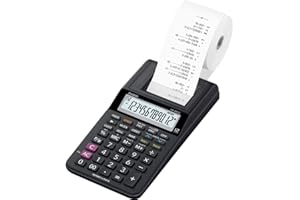 ‎CASIO CASIO Druckender Tischrechner HR-8RCE, 12-stellig, Wiederholungsdruck, Cost/Sell/Margin, Profi-Prozentrechnung