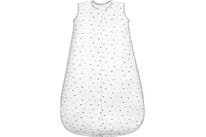 TURMIN Baby Sleeping Bag 2.5 Tog - Cotton Winter Sleeping Bag Baby 12-24 Months Quilted Sleep Sack, Soft Warm Toddler Sleep Bag for Boys Girls Essentials, Star