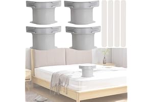 FOHATU 4 Stück Bettlakenhalter mit Verschlussstreifen, Bettlakenhalter für Ecken, Bettlaken-Befestigungsclips passend für alle Matratzengrößen, einfache Installation, Bettlakenspanner fixiert