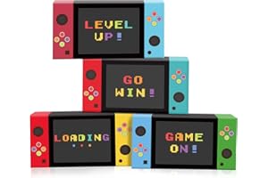 Hegbolke Video game Party Favor Boxes - 16 PCS Gift Box & Party Candy Bags, Boy's Game Theme Birthday Supplies