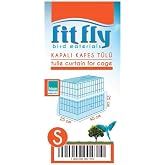 Fit Fly Kapalı L&uuml;x Kuş Kafes T&uuml;l&uuml;, Small