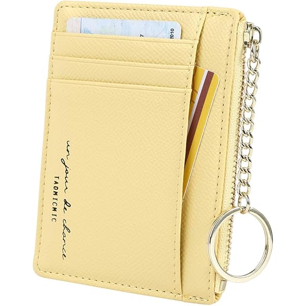 SENDEFN Creditcardhouder voor dames, portemonnee voor dames, kleine kaarthouder, etui, contant geld, muntvak, portemonnee, RFID-blokkering, kaartenetui met ritssluiting, zwart, piccolo, Modern