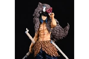 XESAGSNV Decorative Statue of Demon Slayer, Gift for Anime Lovers (Hashibira Inosuke)