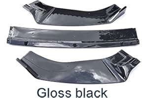 KJGE Auto Spoiler Frontali Paraurti Anteriore Splitter Labbro Inferiore Per VW Golf 7 MK7 7.5 R GTI GTD 2014 2015 2016 2017 2018 2019 | Parti aerodinamiche Esterne per Auto