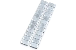 TUCKBOLD 60g 2.1oz Wheel Balance Weights for Motorcycle 140 x 19mm 2pcs Automotive Parts