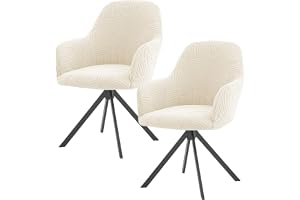 GOMETY Uppsättning av 2 stolskydd, stretch, stolsskydd med armstöd, avtagbart tvättbart skyddsöverdrag, universellt jacquards