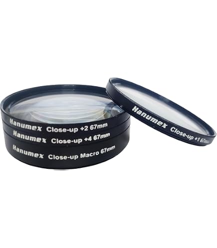 Ultimaxx 82mm HD Macro Close-Up Lens Filter Set (+1, +2, +4, +10) - Digital Multi Coated