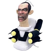 Peluche Skibidi Toilet Super JAKES - Figurine Anime à Collectionner - Cadeau Drôle Pour Enfants - Anniversaire Ou Noël