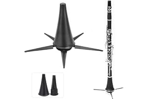 Fournyaa Klarinettenständer, Abnehmbarer Trompetenständer für Blasinstrument für Klarinettenspieler