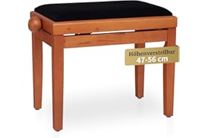 Classic Cantabile Banc de Piano en hêtre