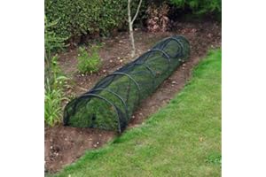 Garden Mile® Large 3m Net Garden plant Grow Tunnel Cloche Seedling Propagator Plant Cover Frost Protection (3m Net Grow Tunnel)