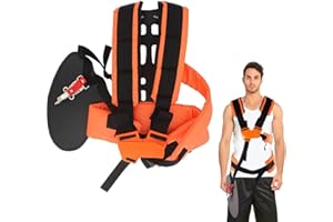 VEXNOOK Harnet pour Débroussailleuse - Harnais de Débroussailleuse Universelle, Confortable et Réglable