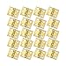 Produktbild rzdeal 8 * 10 mm Kupfer Mini-Scharniere Unterschrank Schublade Tür Hintern Scharnier (20 Stück)