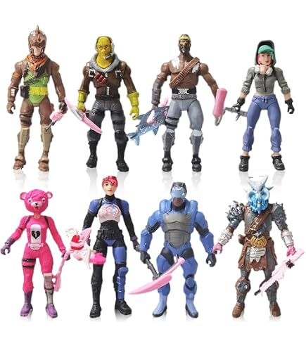 Figurine Fortnite 3D Série 2 - Environ 15 Cm - Avec Tampon Au Bas - Cadeau Pour Fans