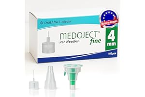 D.VARA Sterile Einweg-Nadeln 32G (0,23 x 4mm) - 100 Stück Mit Schutzfolie Für Labor, Industrie, Kosmetik, Lebensmittelherstellung, Epoxidharz, Parfüm, Schmierstoffe, Dichtstoffe