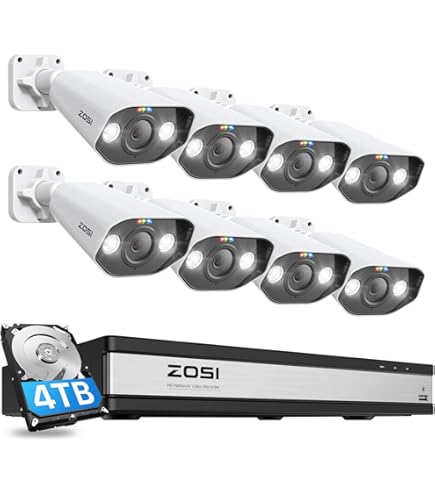 Reolink 4K Caméra De Surveillance Extérieure PoE Avec Zoom Optique 5X