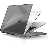 Minesk MacBook Air 13.3 in&ccedil; m1 ile Uyumlu Polikarbonat Sert Koruyucu &Ccedil;izilme ve Darbe &Ouml;nleyici Kılıf A2337 A2179 A1932 (Siyah