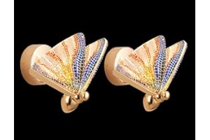 KRIPINC Lampada da Parete a Farfalla, Applique Tiffany da Parete, Applique da Parete Led Decorativa Nordica per Soggiorno, Camera da Letto, Comodino (Piccolo X 2, Multicolored)
