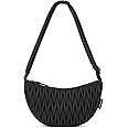BAGSMART Small Crossbody Bags for Women, Quilted Crossbody Handbags with Adjustable Straps, Puffer Travel Purses Shoulder Bag