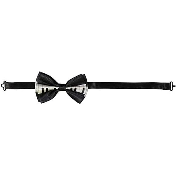 Fermacravatta HONEY BEAR Con Nota Musicale Croma Ottava In Argento, Lunghezza 5,4 Cm, In Ottone Placcato Anticorrosione, Confezione Regalo, Per Uomo E Occasioni Formali