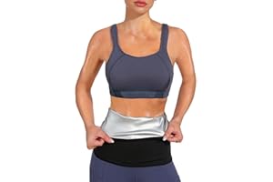 KUMAYES Waist Trainer Damen Bauchweggürtel Fitness Gürtel Sauna Sport Taillenformer Bauchweg Schwitzgürtel Taille Trimmer