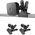 iTODOS 2 Pack Clip Clamp Mount for Blink XT,Blink XT2,Blink Mini,All-New Blink Outdoor, Metal Desk Clip Clamp Holder, Attach Your Blink Home Security Camera Wherever You Like Without Any Tools