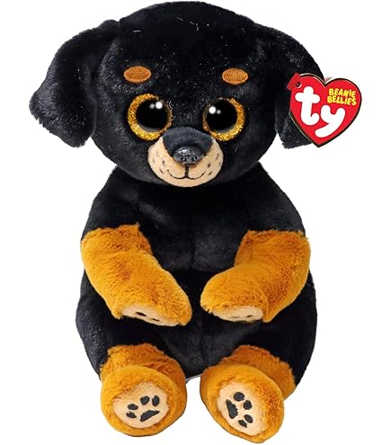 TY - Peluche - Beanie Babies - Cucciolo di Cerbiatto - Buckley - Marrone - Cerbiattoo con occhioni dorati glitter - Il peluche con gli occhi scintillanti - 15 Cm - 70008