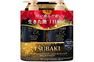 Tsubaki Premium EX reparation schampo och balsam set 400 ml x 2 – japansk kameliaolja för torrt och skadat hår