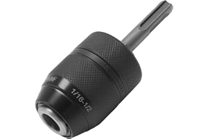 MospdyGear SDS Plus nyckelfri chuck, 2–13 mm, 1/2 tum x 20UNF, snabbväxlingsadapter för slagskruvmejsel