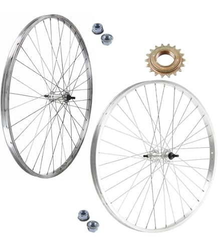 Roue Arrière De Vélo 24" X 1.75 Avec Pignon 7 Vitesses - NEUVE Marque MADICKS
