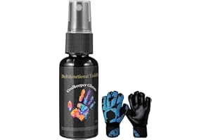BommFu Grip Spray Für Torwarthandschuhe | Antislip Sticky Spray Für Handschuhe | Football Grip Spray Für Torwarthandschuhe | Grip Spray Für Klebrige Handschuhe - Torwart Trainingsgeräte Zubehör