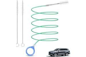 ADIWO Szczotka do czyszczenia rur samochodowych, szyberdach, 500 cm, sprzęt do mycia samochodu