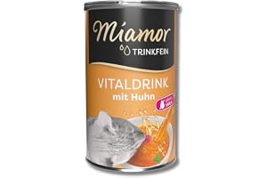 MIAMOR – näringsdryck | Läcker dryck för vuxna katter för att främja vätskeabsorption. Kompletterande foder i burken för att stödja njurfunktionen
