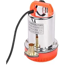 Jingyi Pompa Sommersa DC 12V Multiuso, Motore In Rame Per Irrigazione, Lavaggio Auto, Drenaggio E Giardino - 2