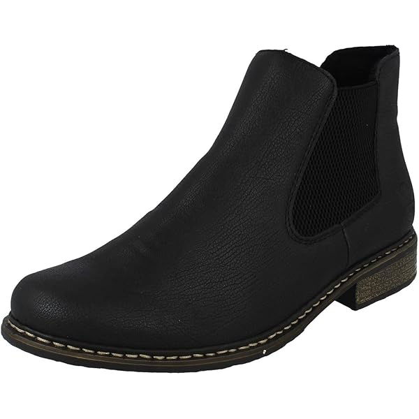 Tamaris Flat 1-25305-45 enkellaarsjes voor dames, marineblauw, 41 EU, Donkerblauw, 41 EU