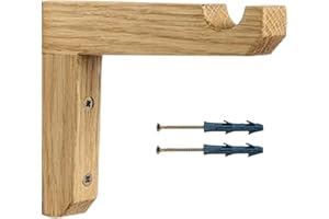 FVPKYUR Ganchos para plantas para pared,Gancho para plantas de pared - Gancho de madera para plantas - Ganchos para colgar plantas de interior, ganchos de pared en forma de L para macetas de flores al