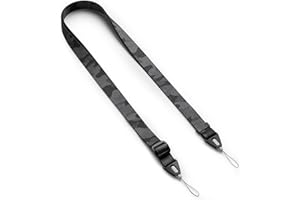 Ringke Design Shoulder Strap Bandoulière Compatible avec iPhone 17 Série Sangle Courroie de Cou One-Touch Buckle Nylon Polyester 2 Trou de Sangle Nécessaire Multi-Usage Cordon