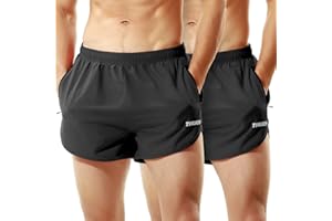 TENJOY Herren Running Shorts