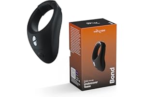 We-Vibe Bond Anillo Vibrante para el pene - 10 Niveles de Intensidad - Ajuste individual 3,5-4,2 cm - Para Hombre - con Vibración - Resistente al agua