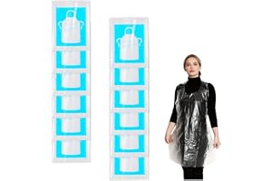 120 stycken plastförkläden 60 x 95 cm plastförkläden för målning, plastförkläden, plastförkläden för vuxna, matlagningsförklä
